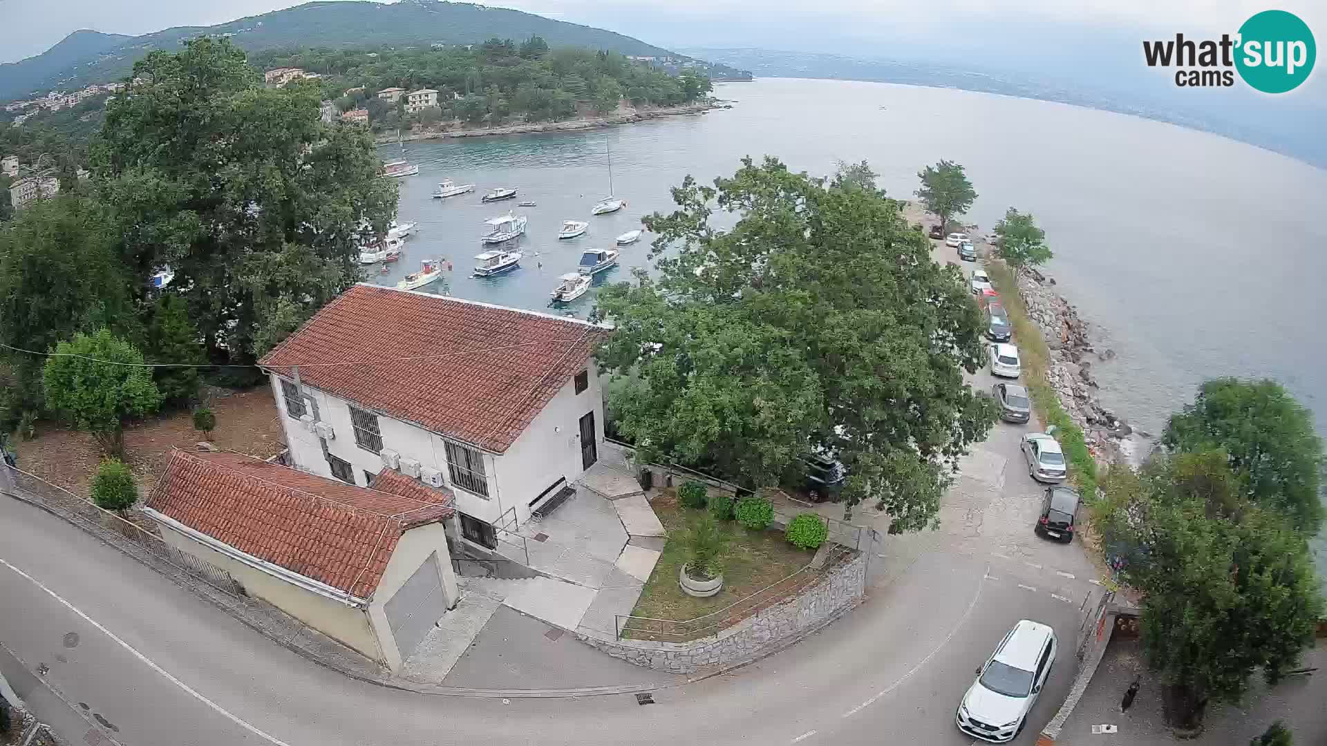 Webcam Ika Hafen – LIVE Blick auf den Hafen und die Lichter von Opatija