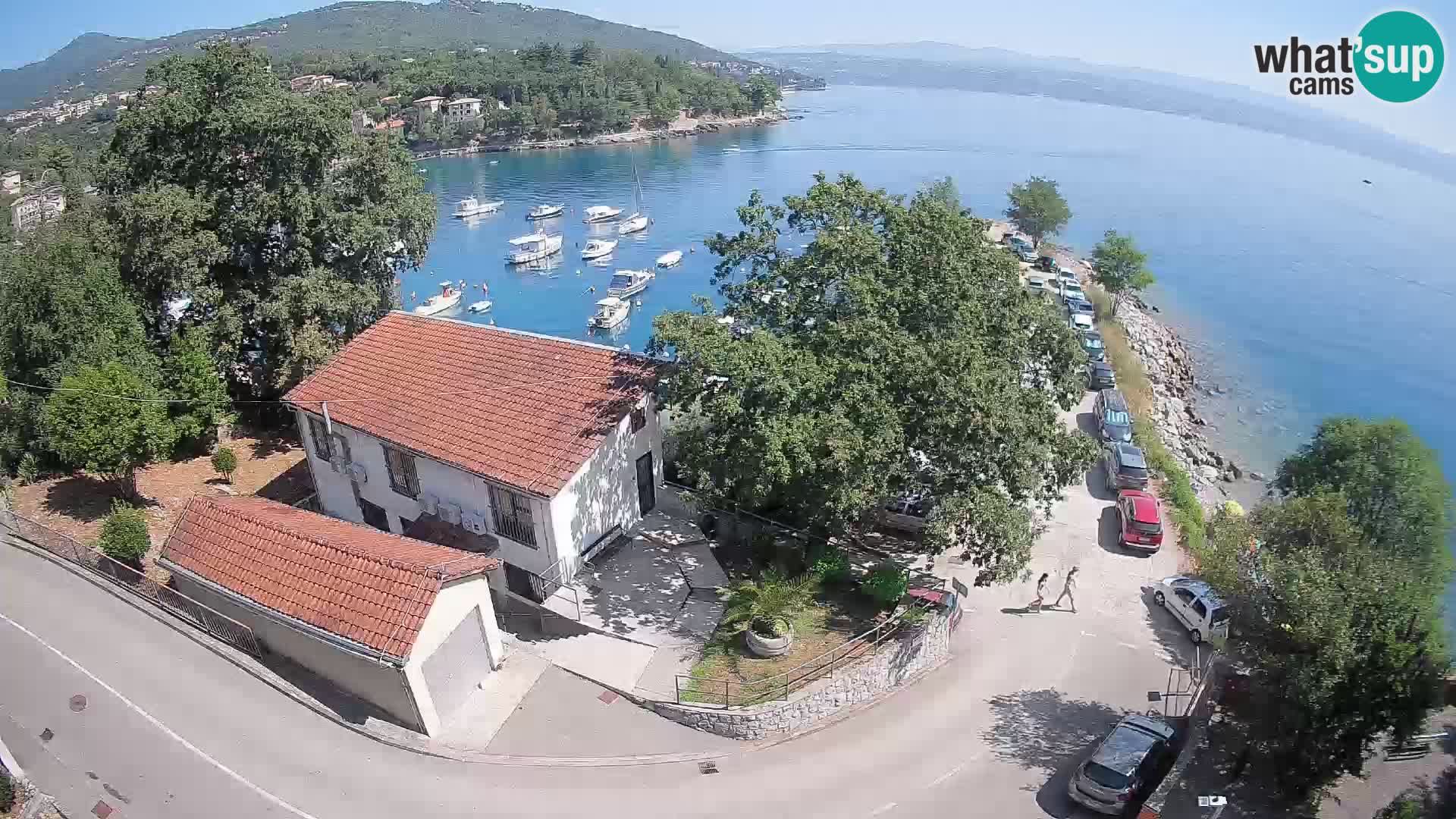 Webcam Ika Hafen – LIVE Blick auf den Hafen und die Lichter von Opatija