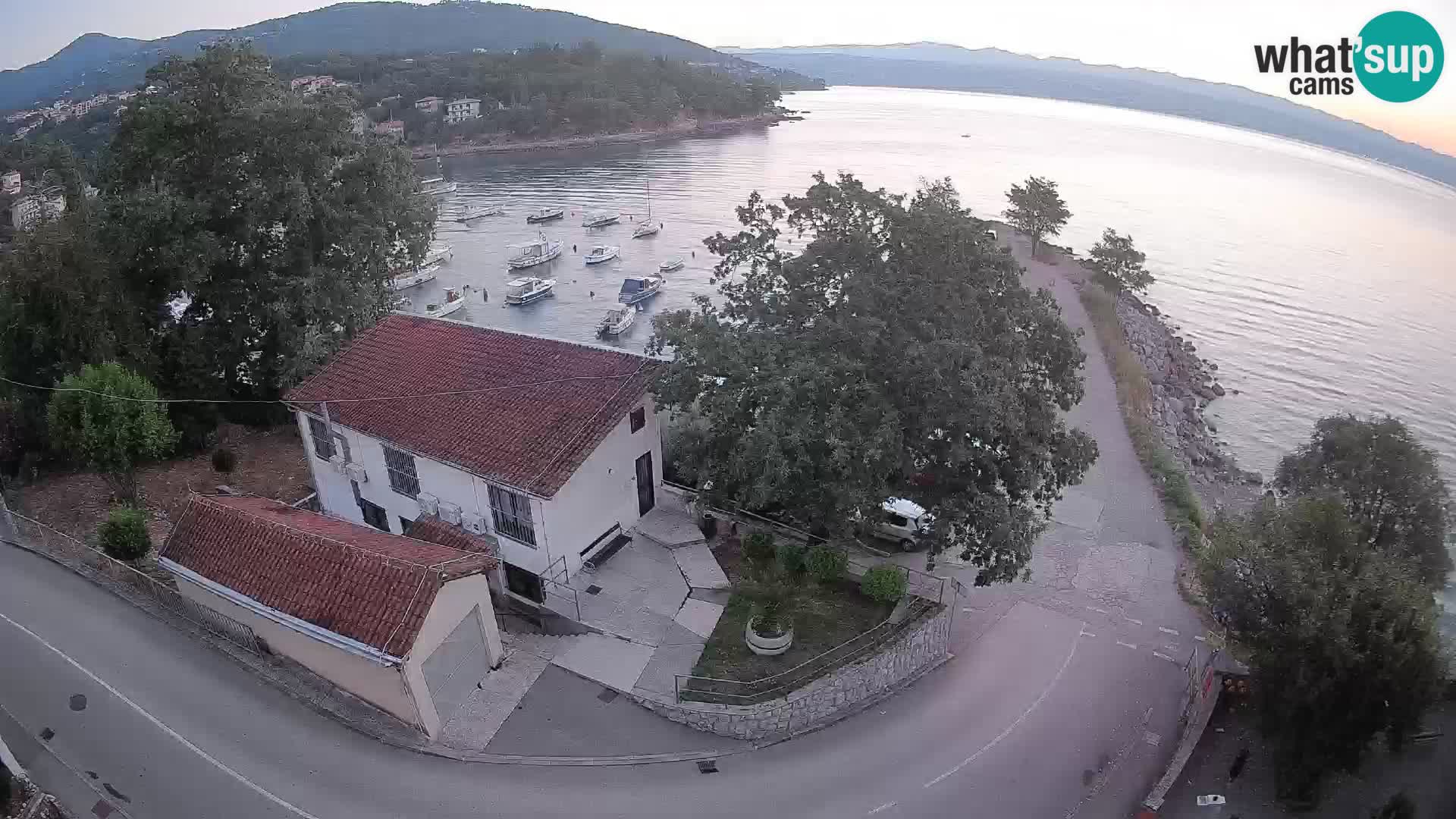 Webcam Ika Hafen – LIVE Blick auf den Hafen und die Lichter von Opatija