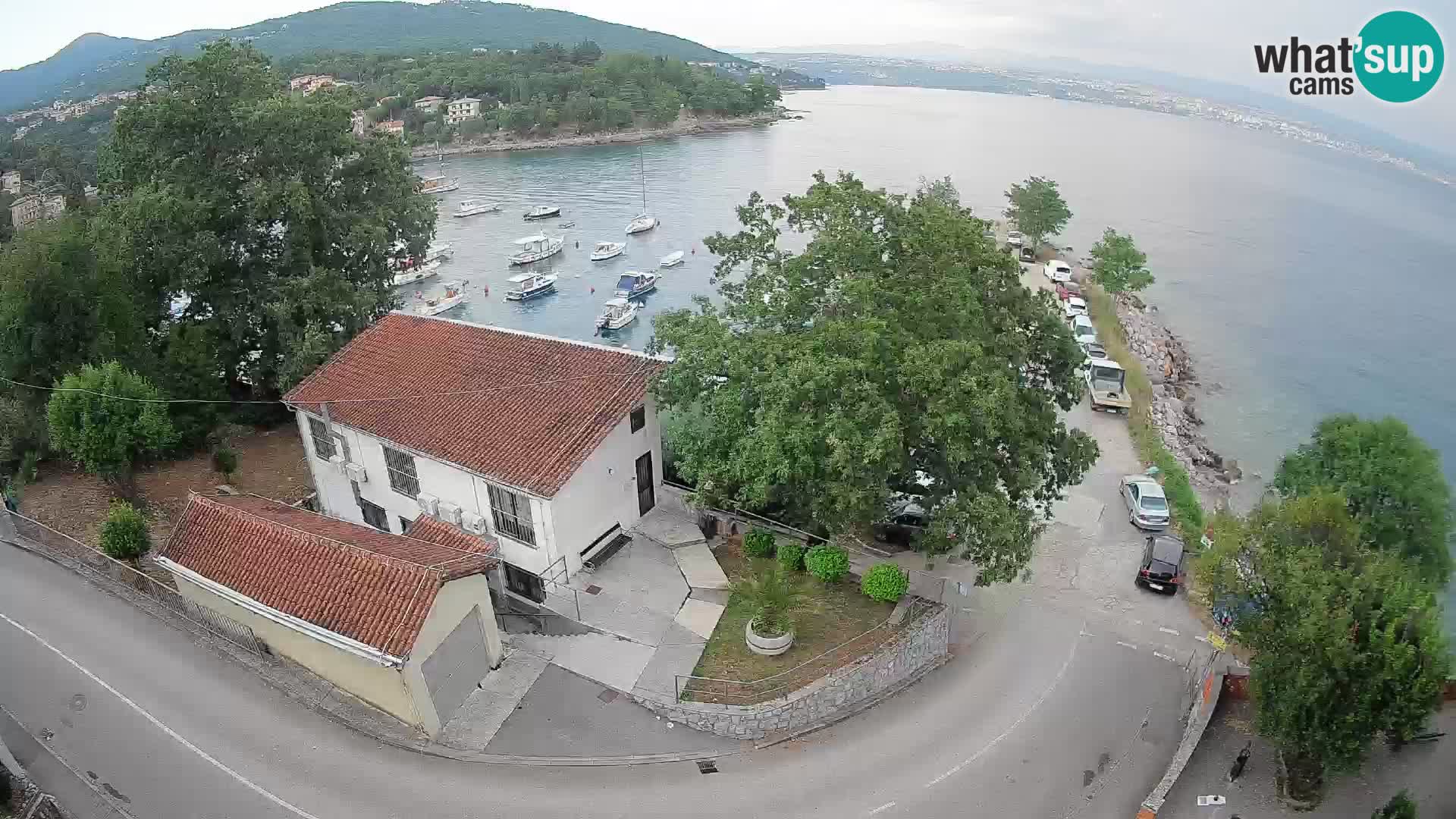 Webcam Ika Hafen – LIVE Blick auf den Hafen und die Lichter von Opatija