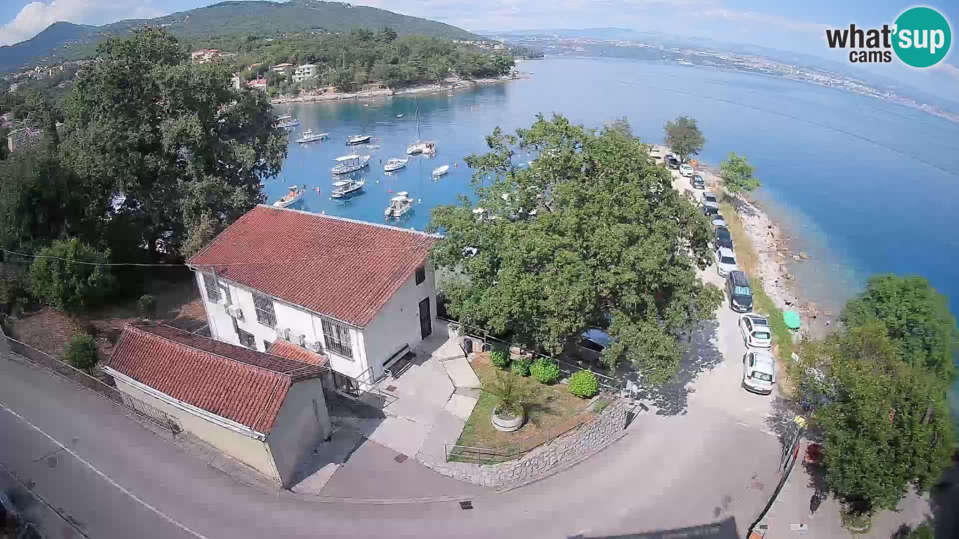 Webcam Ika Hafen – LIVE Blick auf den Hafen und die Lichter von Opatija