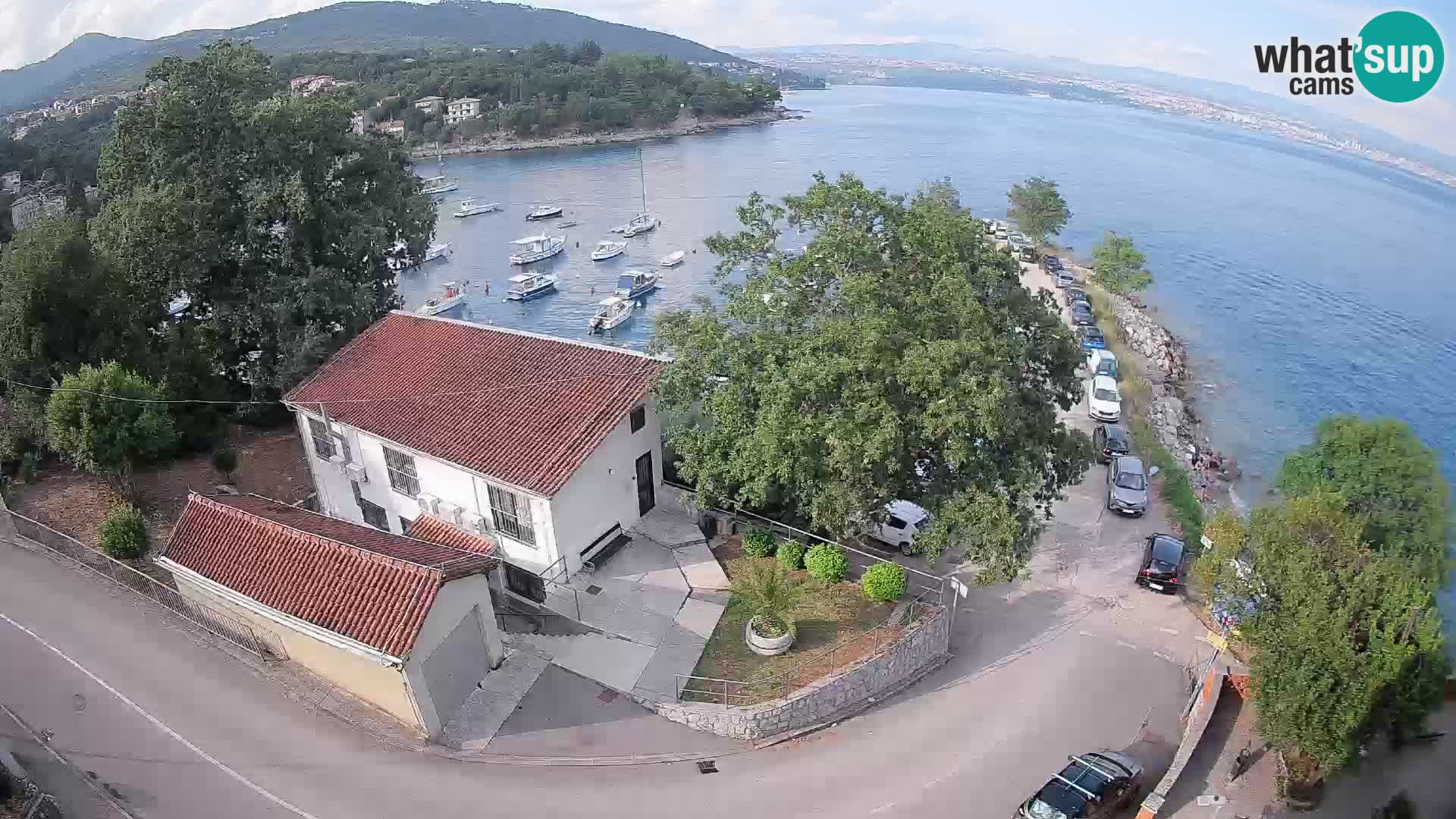 Webcam Ika Hafen – LIVE Blick auf den Hafen und die Lichter von Opatija
