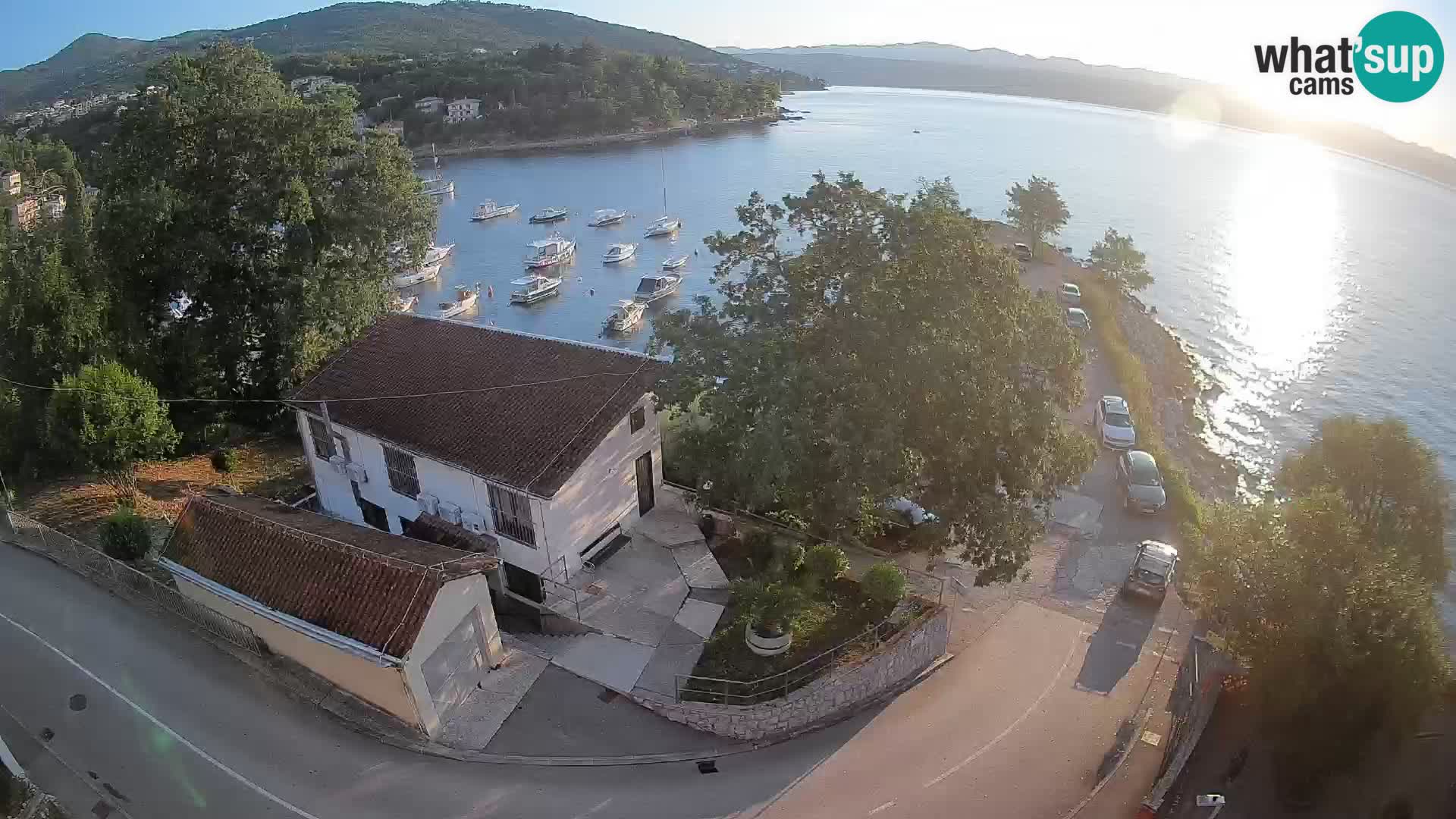 Webcam Ika Hafen – LIVE Blick auf den Hafen und die Lichter von Opatija
