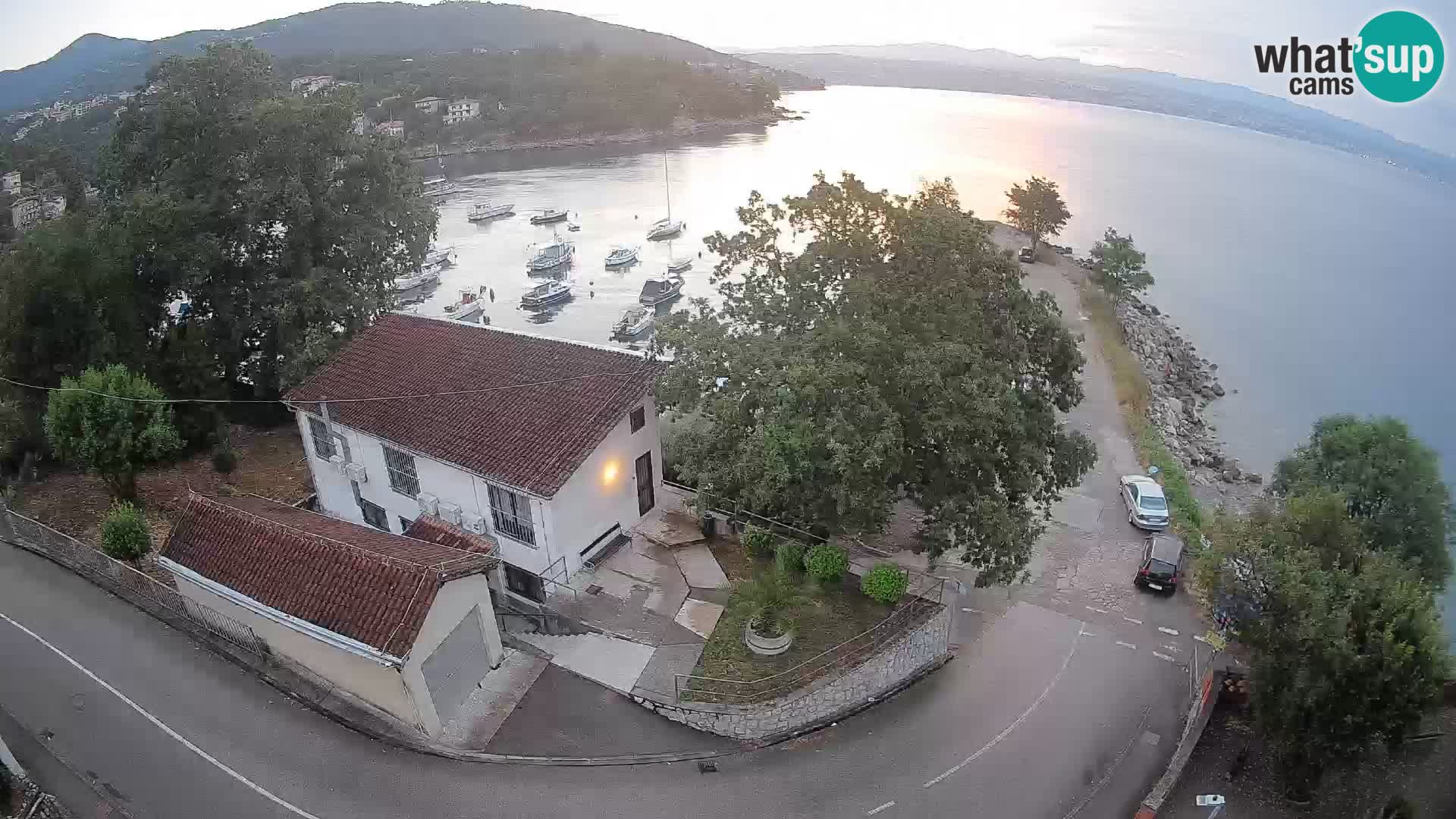 Webcam Ika Hafen – LIVE Blick auf den Hafen und die Lichter von Opatija