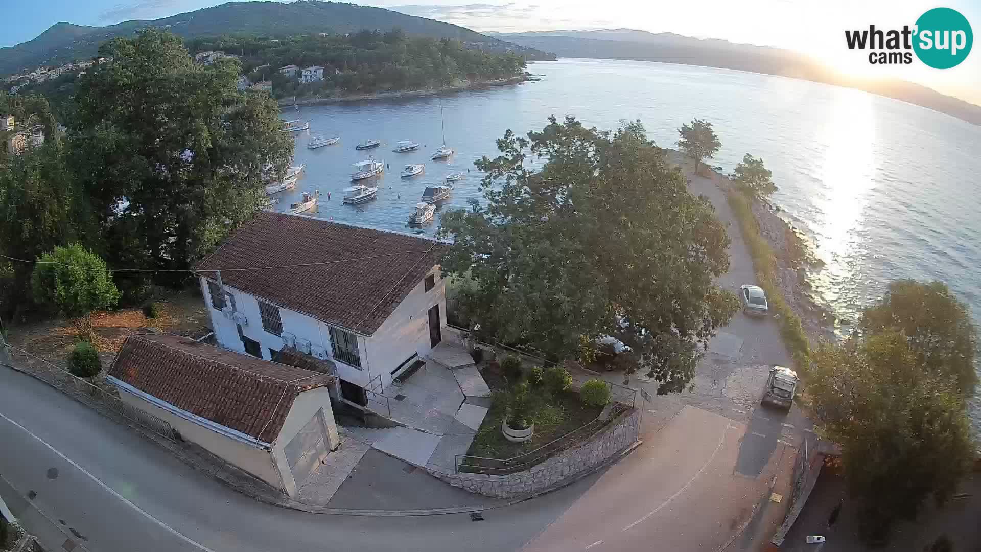 Webcam Ika Hafen – LIVE Blick auf den Hafen und die Lichter von Opatija