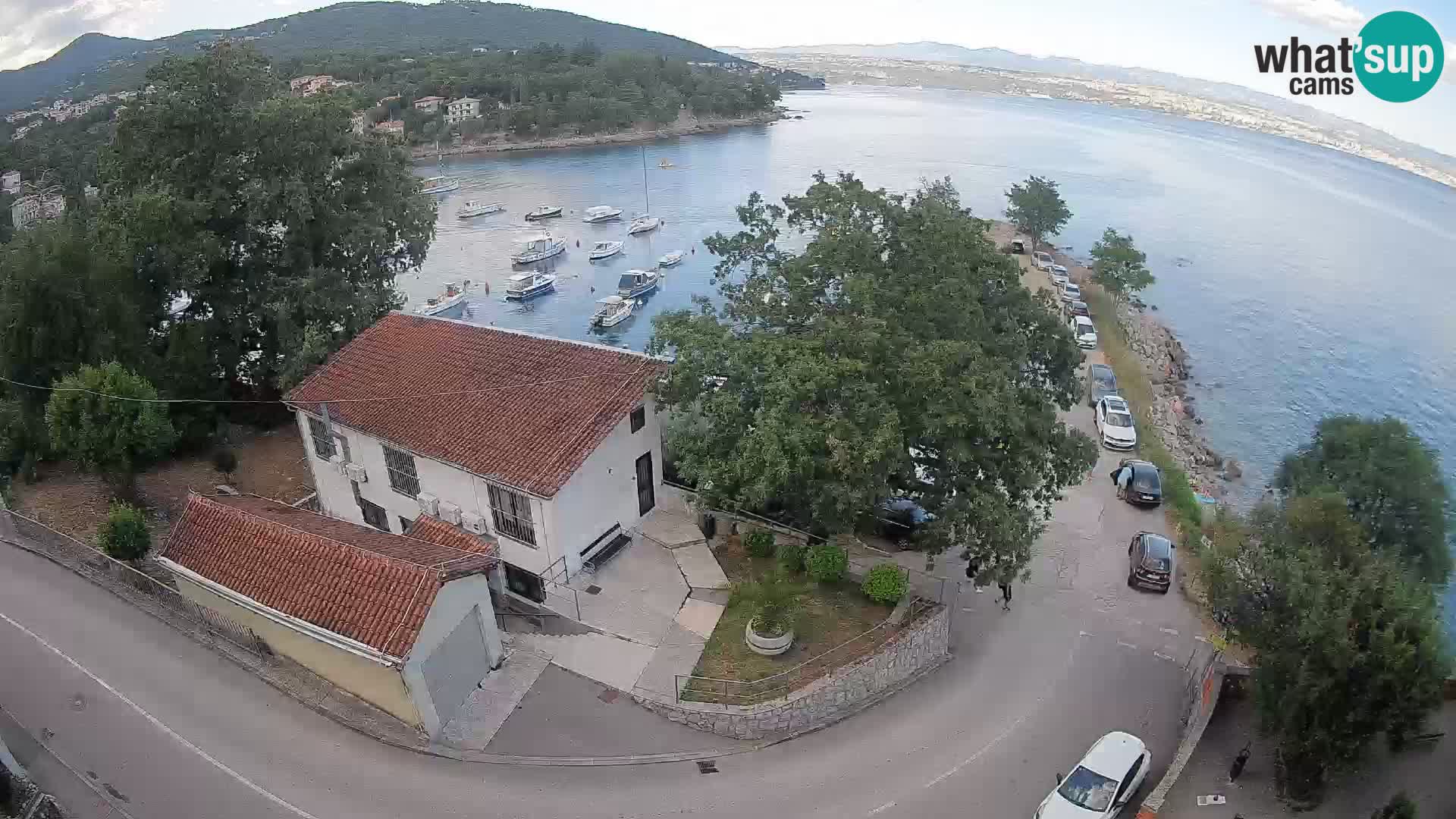 Webcam Ika Hafen – LIVE Blick auf den Hafen und die Lichter von Opatija