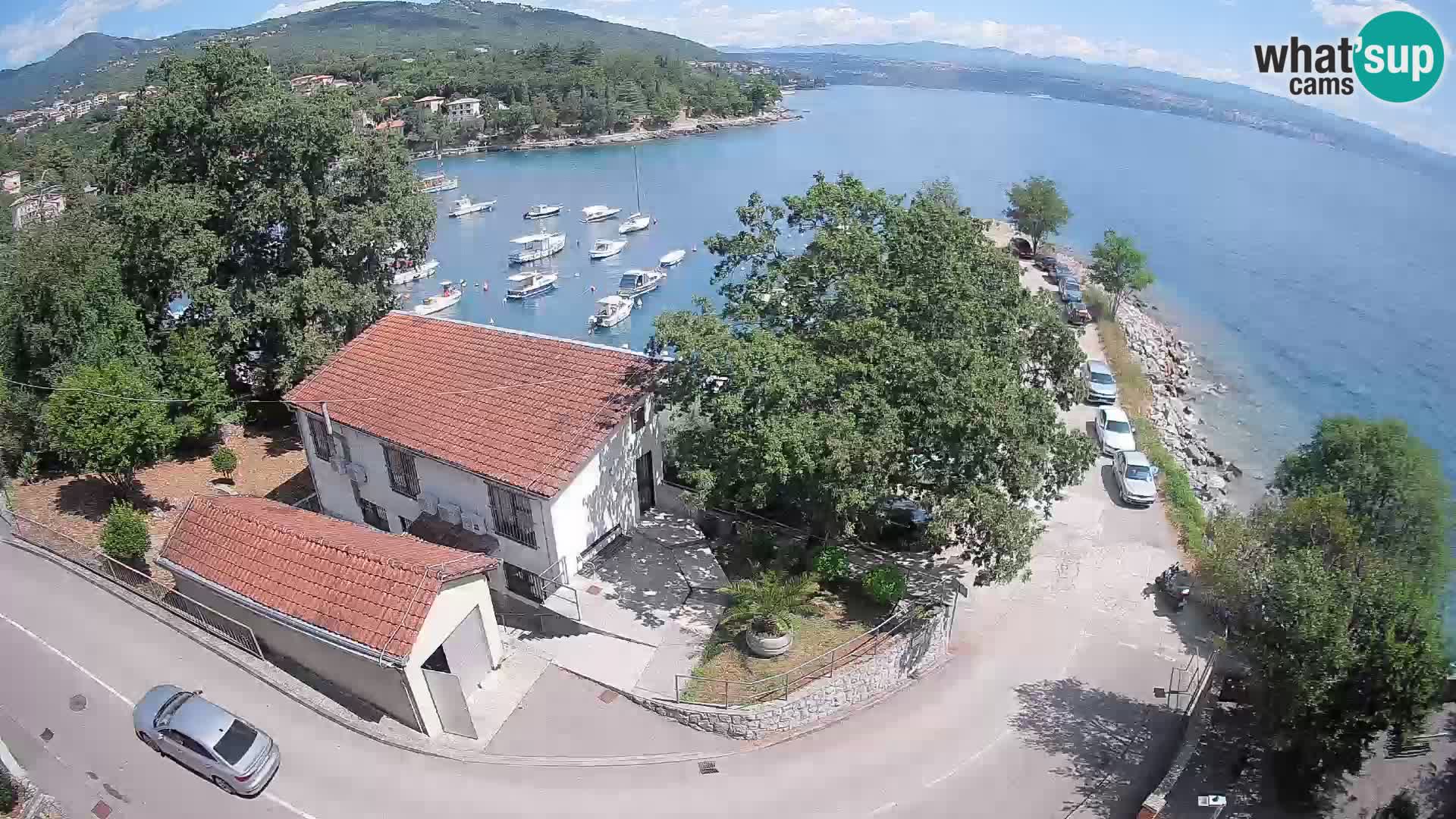 Webcam Ika Hafen – LIVE Blick auf den Hafen und die Lichter von Opatija