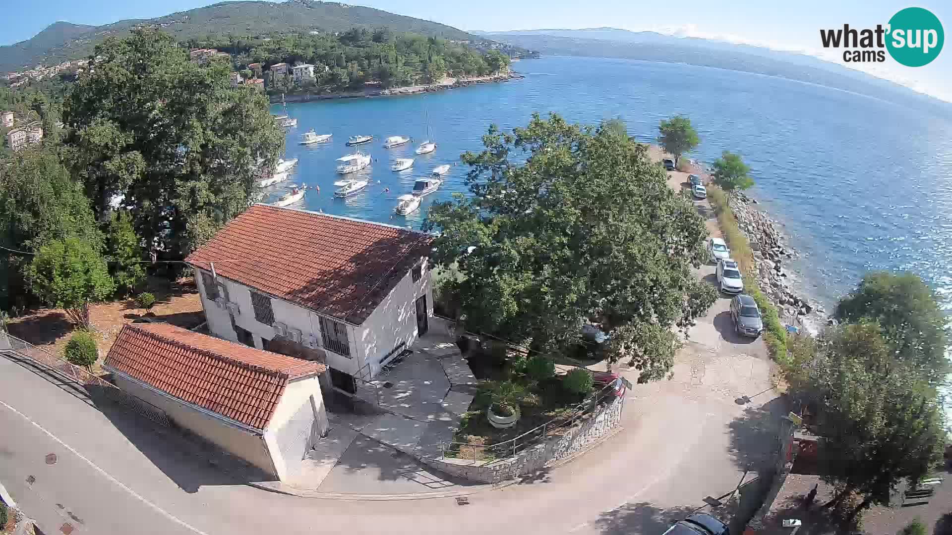 Webcam Ika Hafen – LIVE Blick auf den Hafen und die Lichter von Opatija