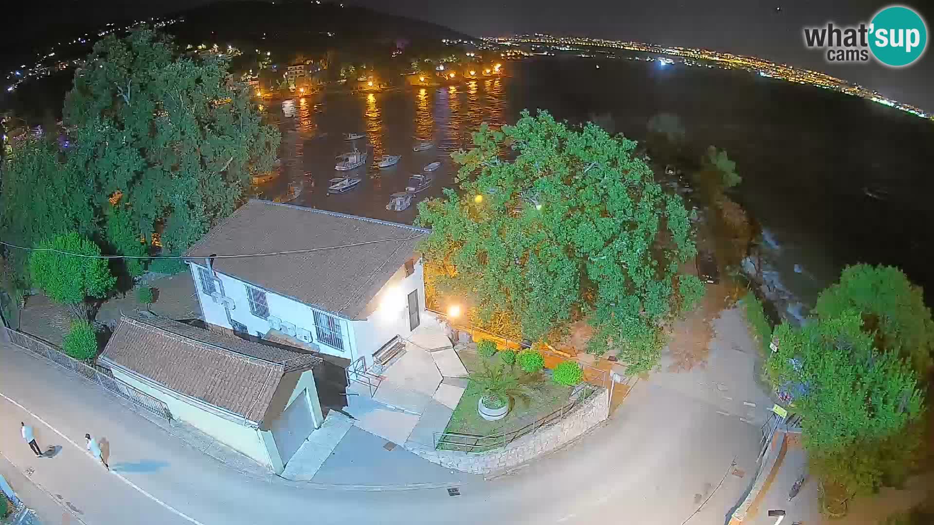 Webcam Ika Hafen – LIVE Blick auf den Hafen und die Lichter von Opatija