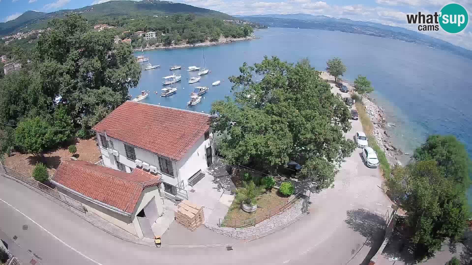 Webcam Ika Hafen – LIVE Blick auf den Hafen und die Lichter von Opatija
