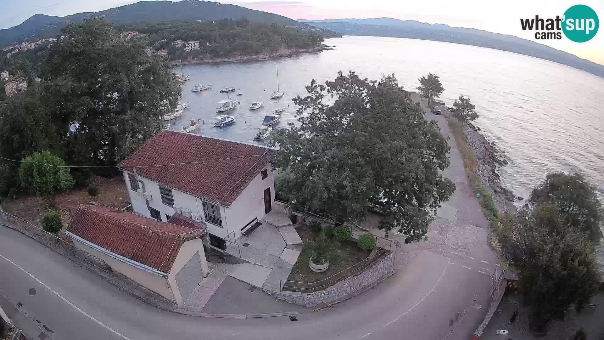 Webcam Ika Hafen – LIVE Blick auf den Hafen und die Lichter von Opatija