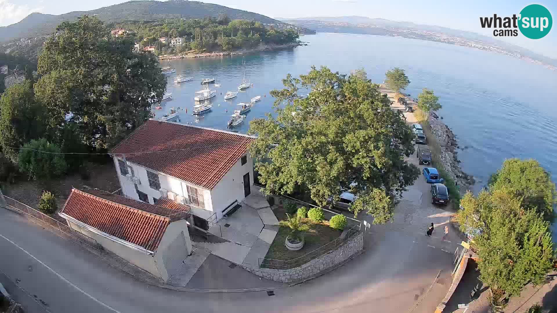 Webcam Ika Hafen – LIVE Blick auf den Hafen und die Lichter von Opatija