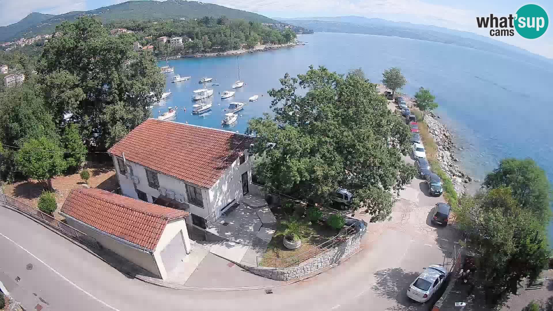 Webcam Ika Hafen – LIVE Blick auf den Hafen und die Lichter von Opatija
