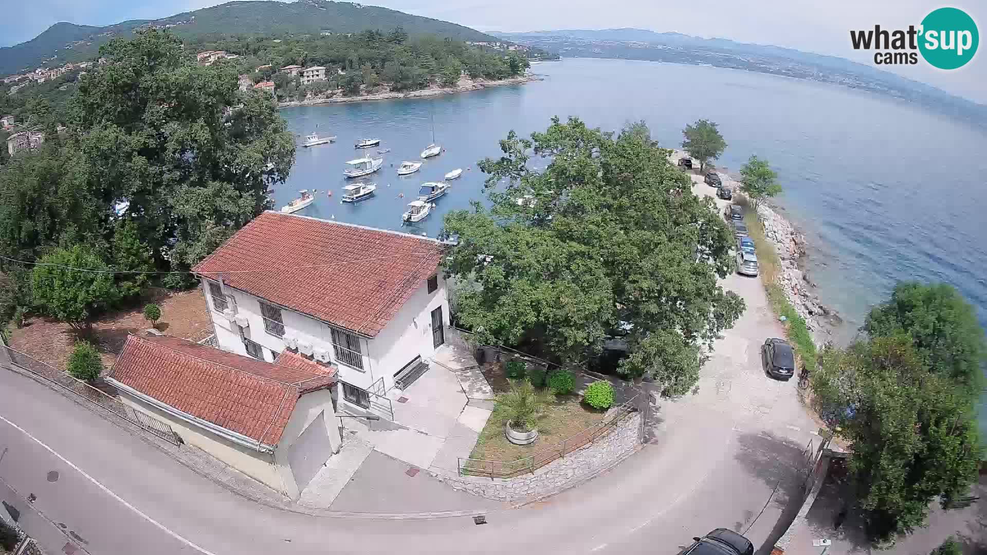 Webcam Ika Hafen – LIVE Blick auf den Hafen und die Lichter von Opatija