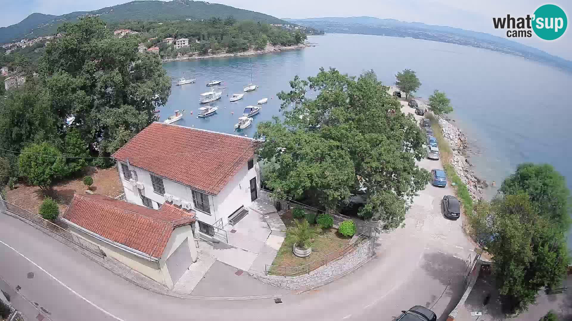 Webcam Ika Hafen – LIVE Blick auf den Hafen und die Lichter von Opatija
