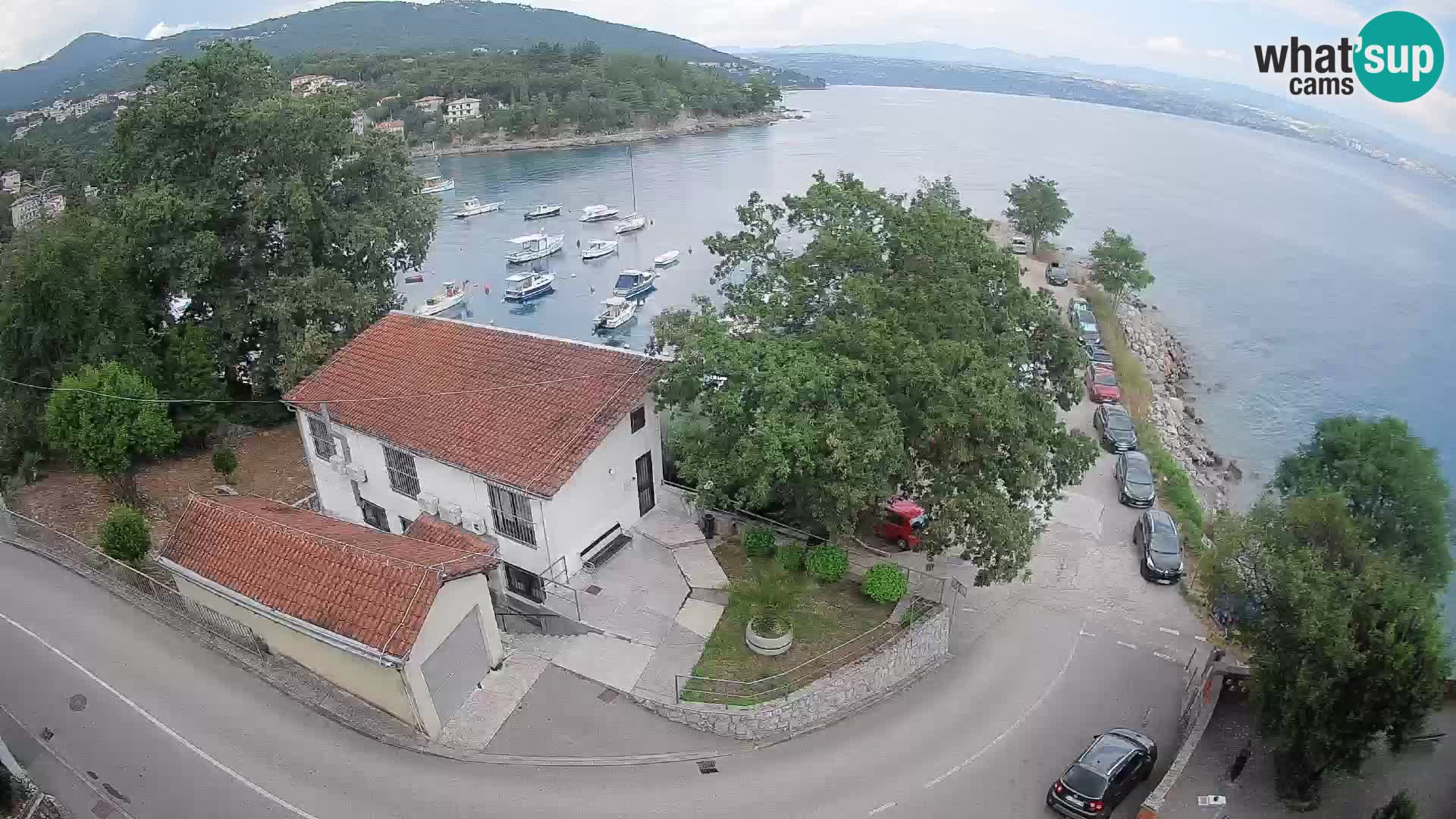 Webcam Ika Hafen – LIVE Blick auf den Hafen und die Lichter von Opatija