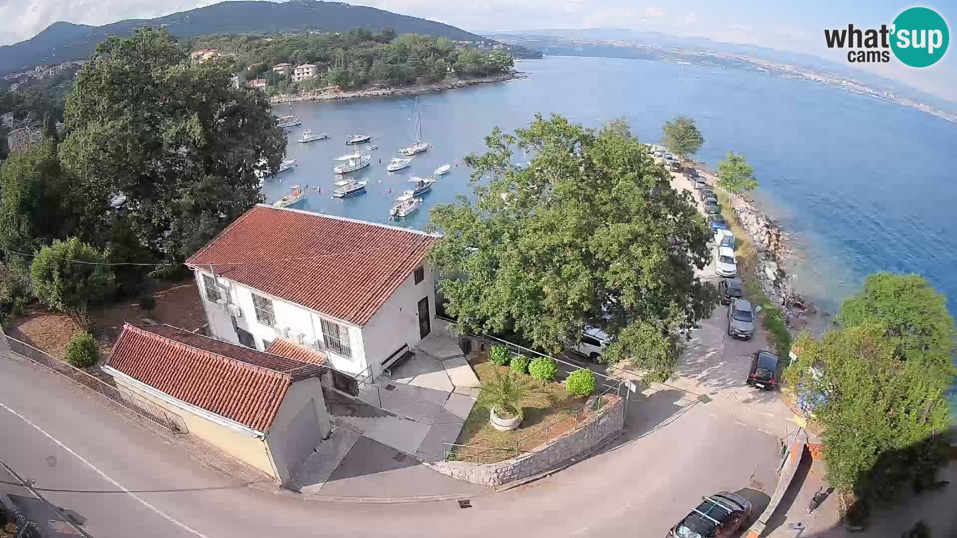Webcam Ika Hafen – LIVE Blick auf den Hafen und die Lichter von Opatija
