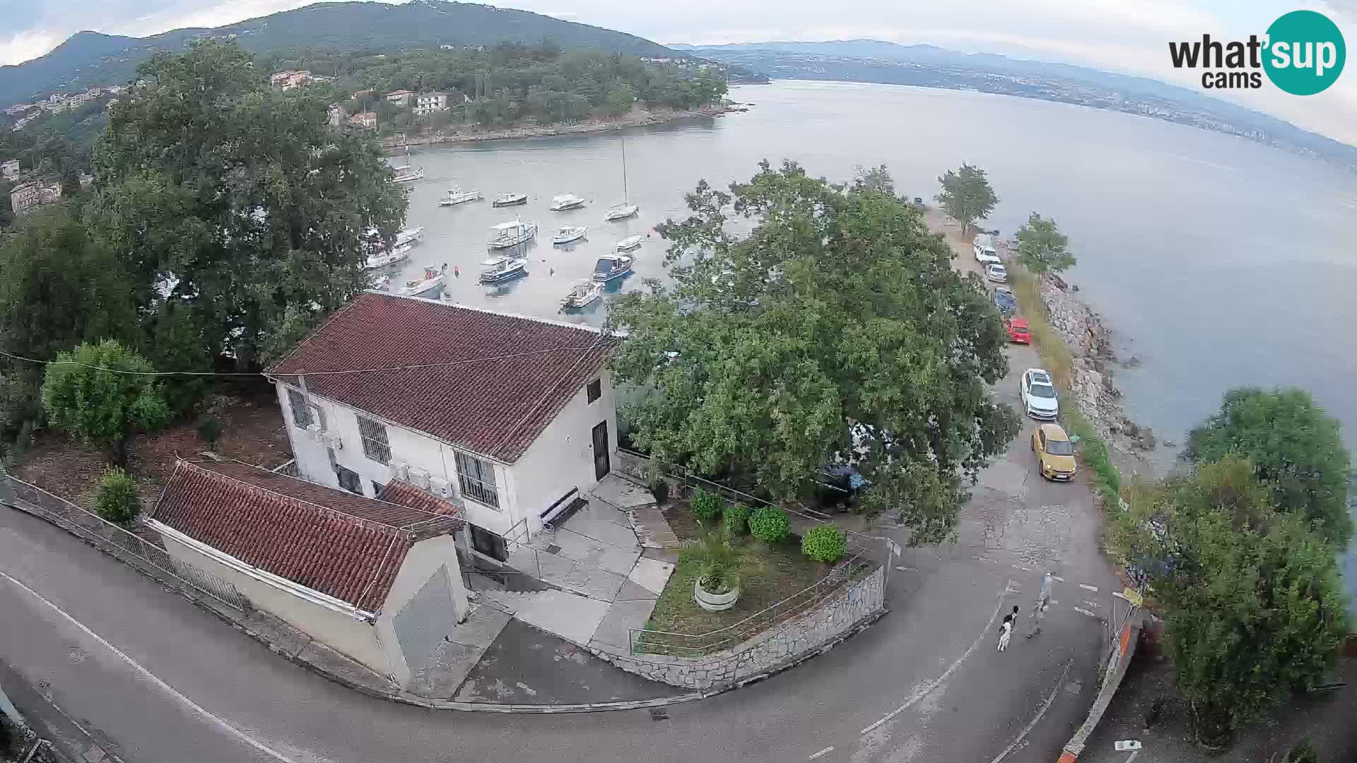 Webcam Ika Hafen – LIVE Blick auf den Hafen und die Lichter von Opatija