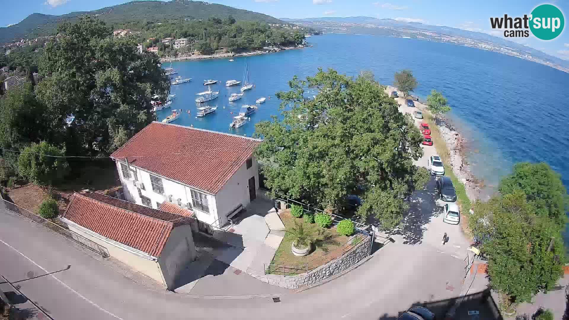 Webcam Ika Hafen – LIVE Blick auf den Hafen und die Lichter von Opatija