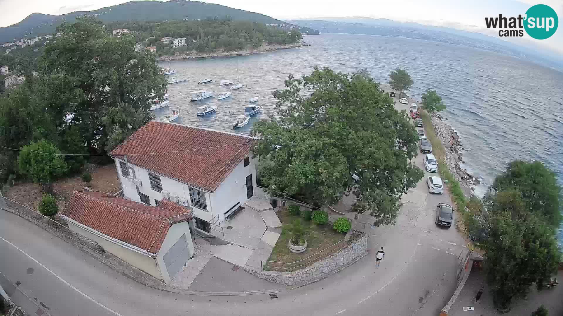 Webcam Ika Hafen – LIVE Blick auf den Hafen und die Lichter von Opatija