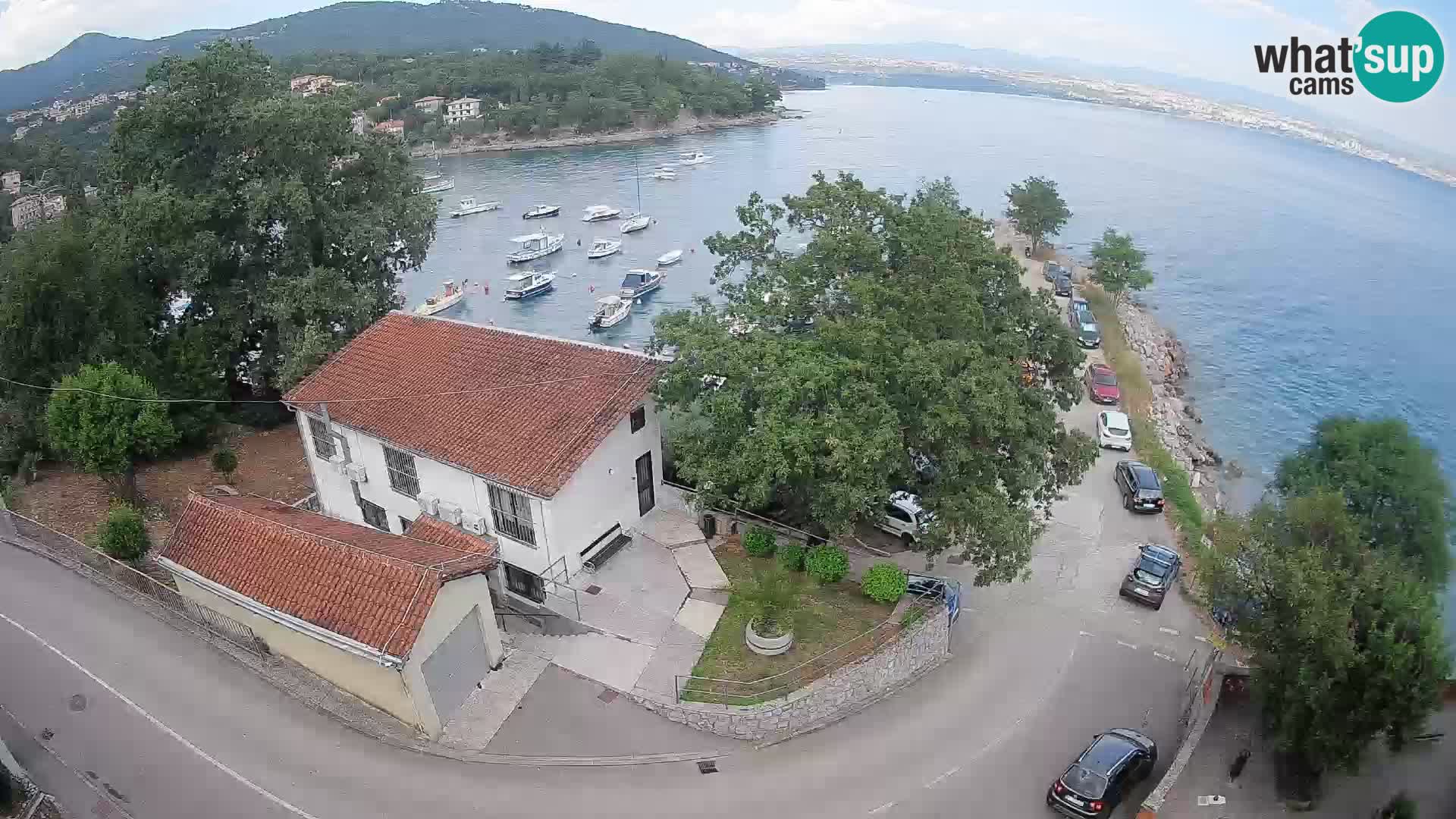 Webcam Ika Hafen – LIVE Blick auf den Hafen und die Lichter von Opatija
