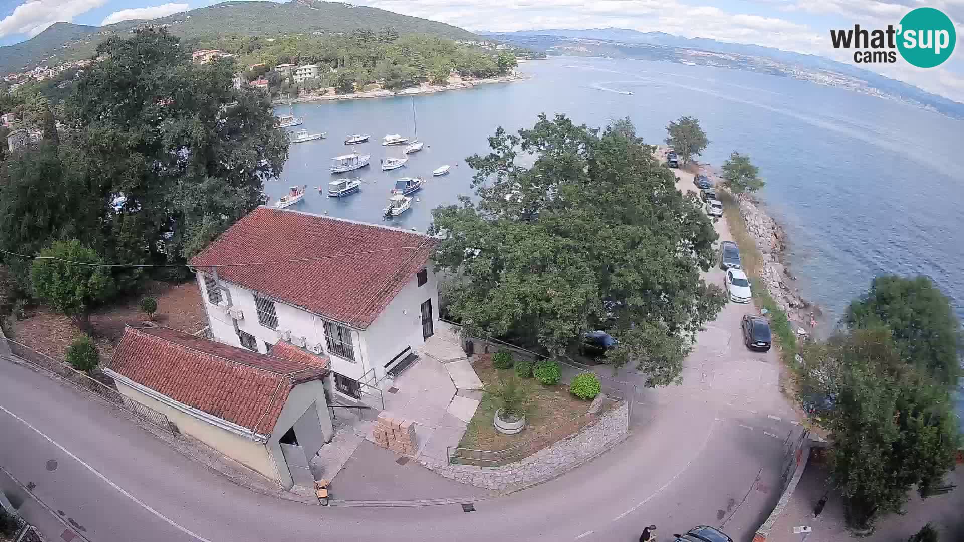 Webcam Ika Hafen – LIVE Blick auf den Hafen und die Lichter von Opatija