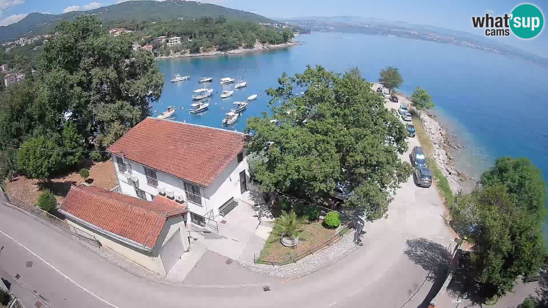 Webcam Ika Hafen – LIVE Blick auf den Hafen und die Lichter von Opatija