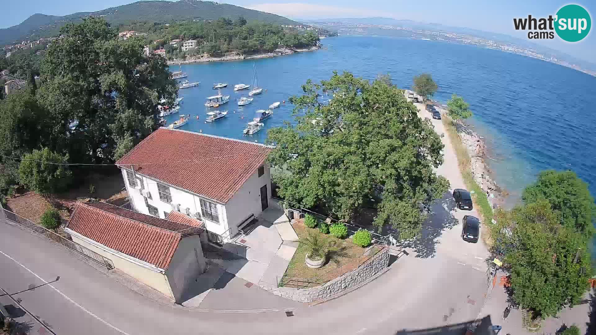 Webcam Ika Hafen – LIVE Blick auf den Hafen und die Lichter von Opatija