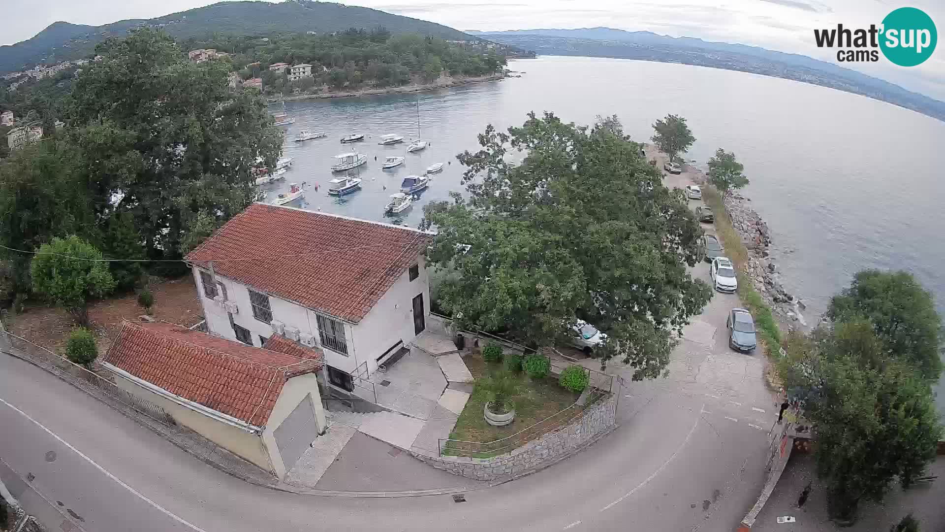 Webcam Ika Hafen – LIVE Blick auf den Hafen und die Lichter von Opatija