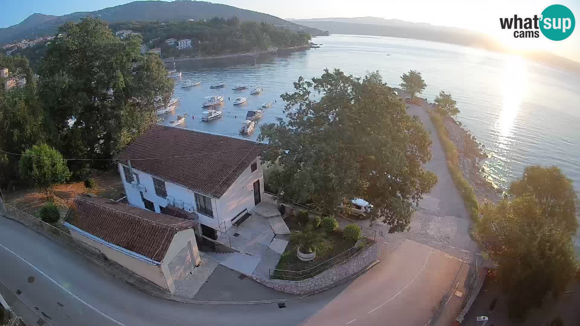Webcam Ika Hafen – LIVE Blick auf den Hafen und die Lichter von Opatija