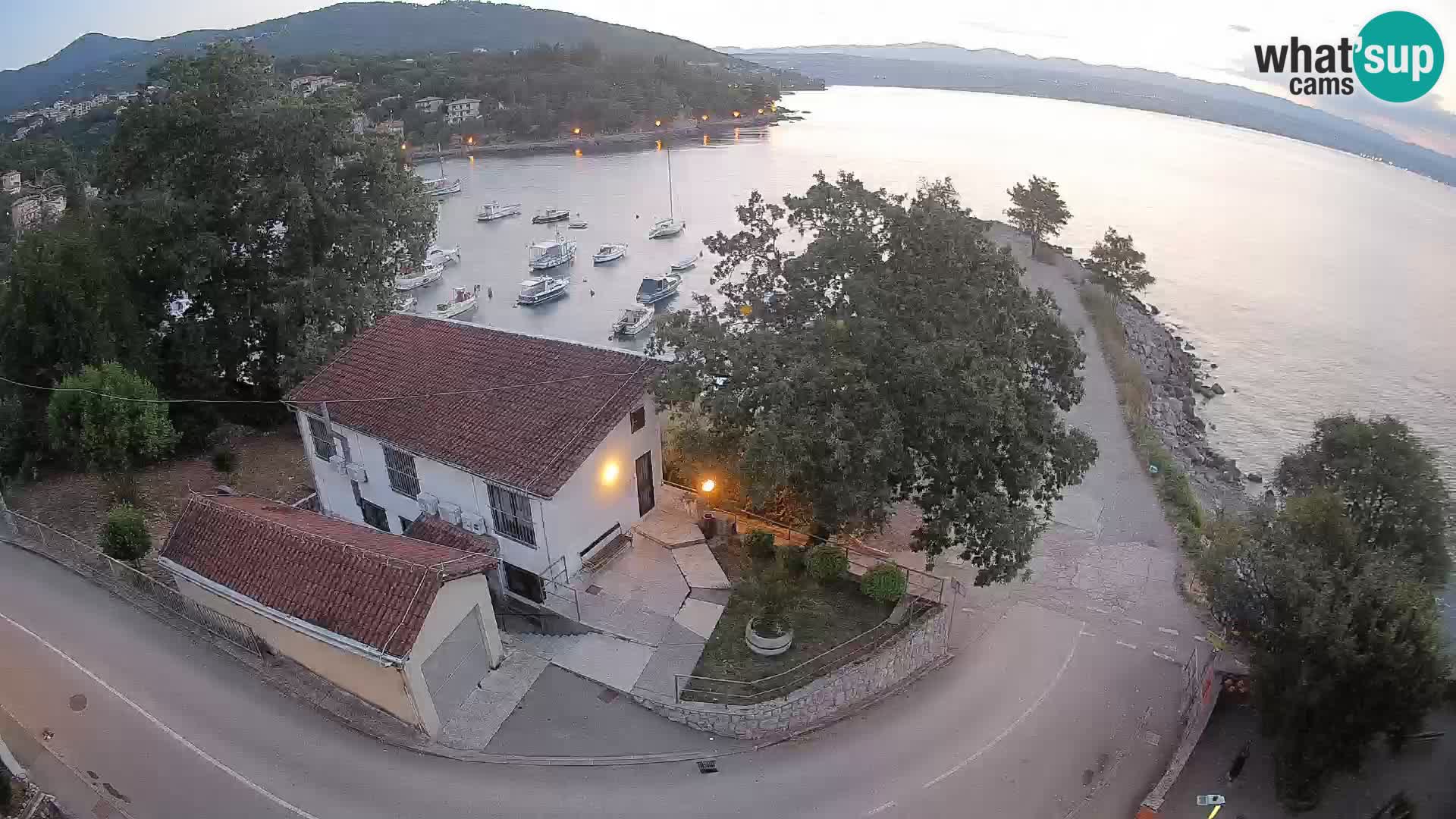 Webcam Ika Hafen – LIVE Blick auf den Hafen und die Lichter von Opatija