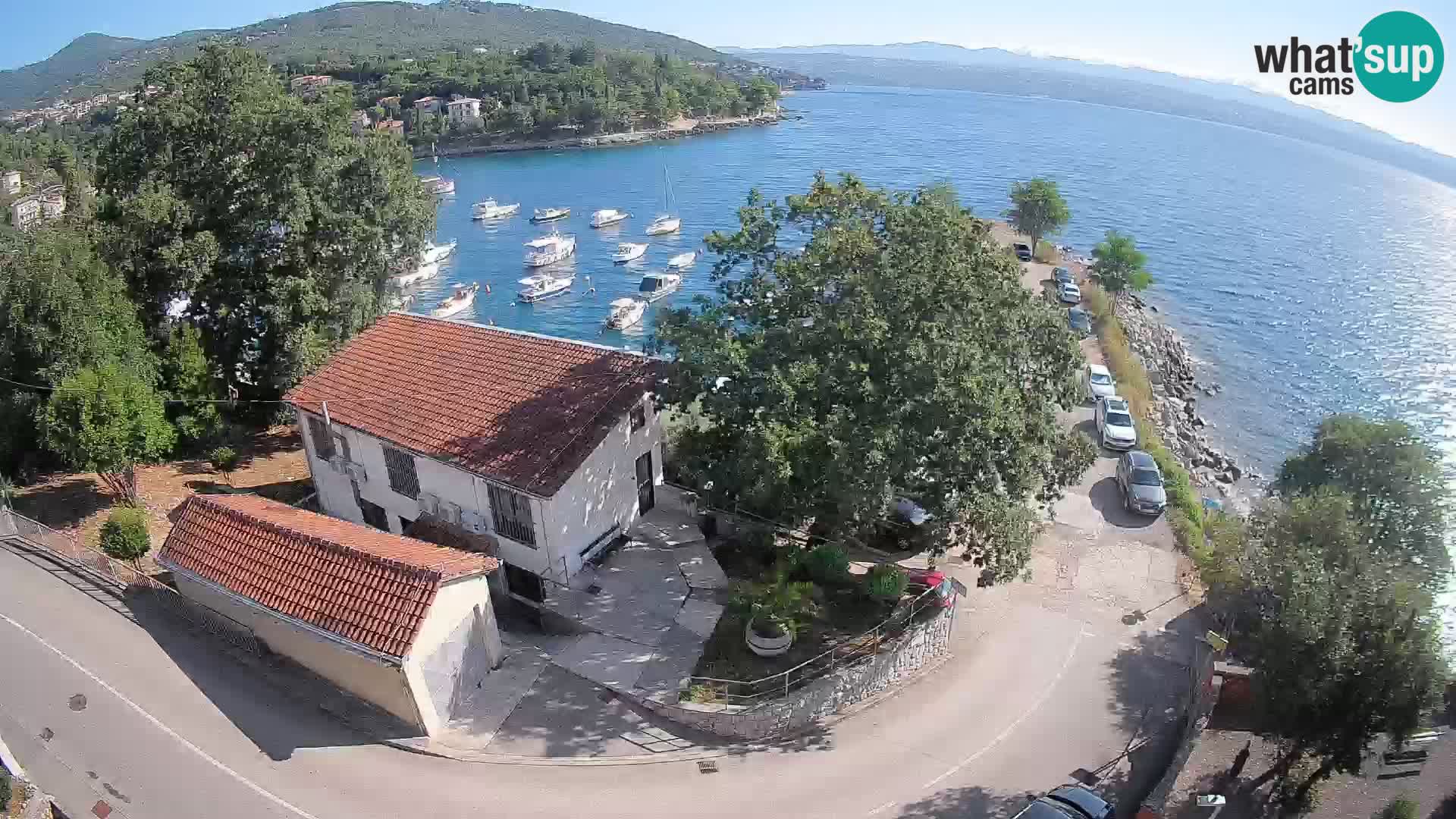Webcam Ika Hafen – LIVE Blick auf den Hafen und die Lichter von Opatija
