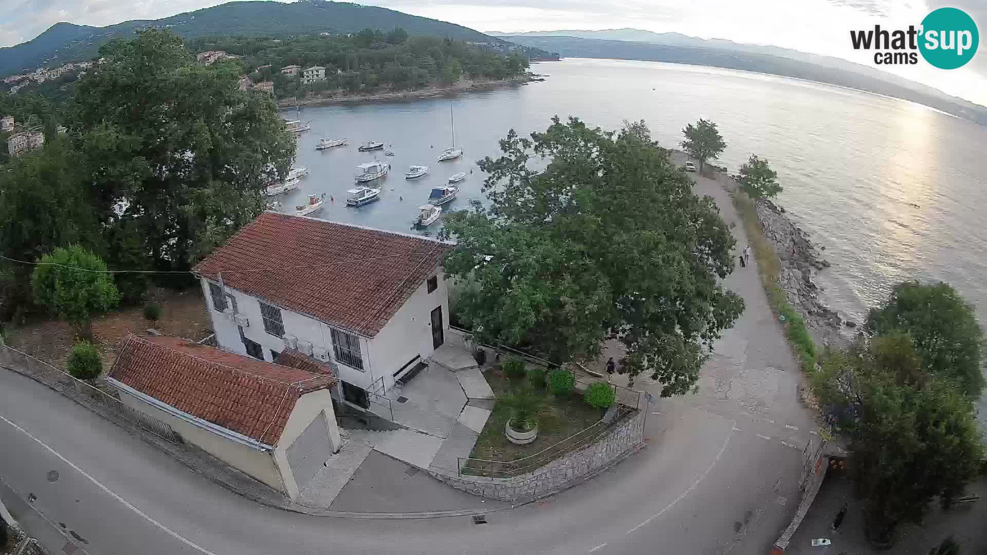 Webcam Ika Hafen – LIVE Blick auf den Hafen und die Lichter von Opatija