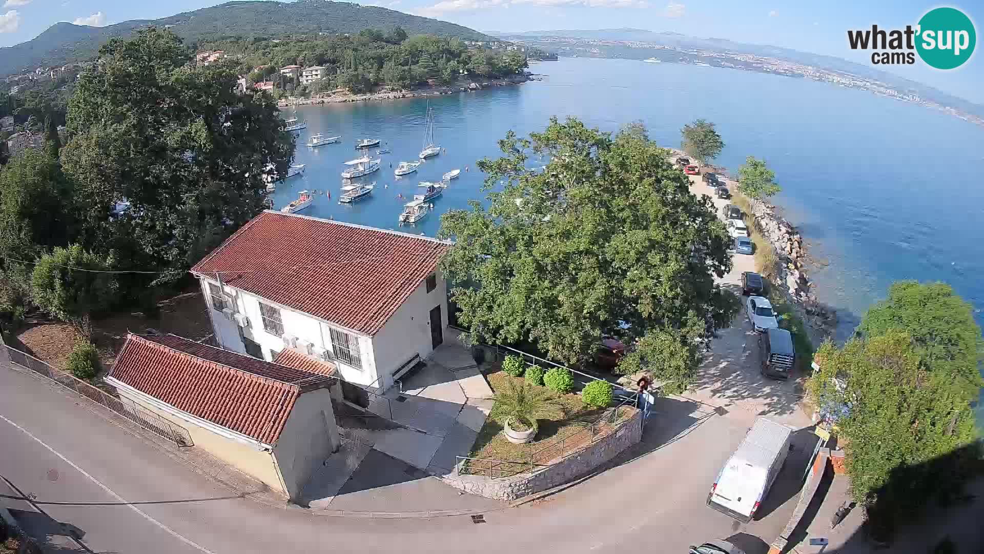 Webcam Ika Hafen – LIVE Blick auf den Hafen und die Lichter von Opatija