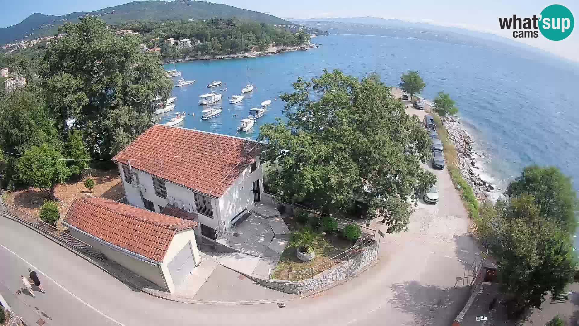 Webcam Ika Hafen – LIVE Blick auf den Hafen und die Lichter von Opatija
