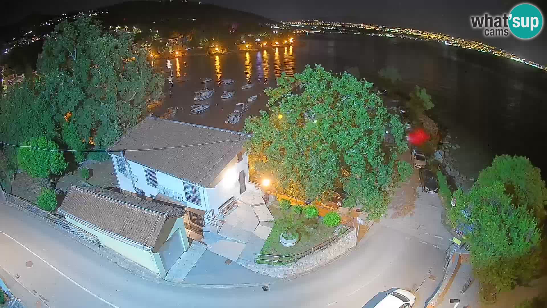 Webcam Ika Hafen – LIVE Blick auf den Hafen und die Lichter von Opatija