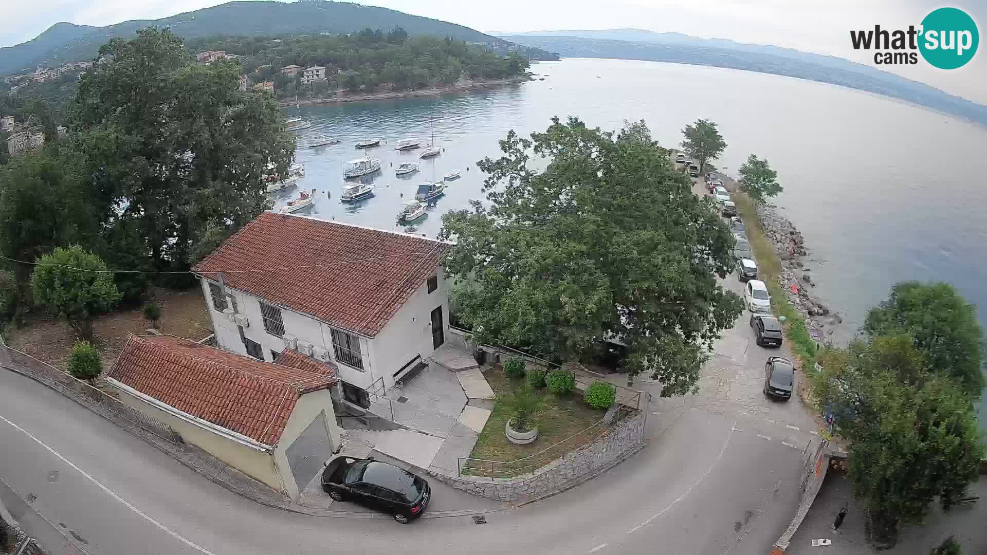 Webcam port d’Ika – Vue en direct et lumières d’Opatija