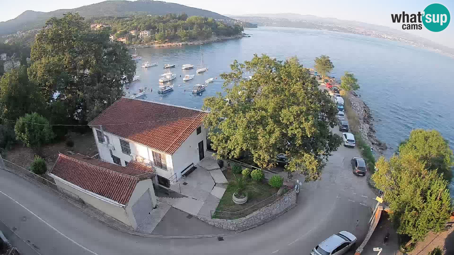 Webcam Ika Hafen – LIVE Blick auf den Hafen und die Lichter von Opatija