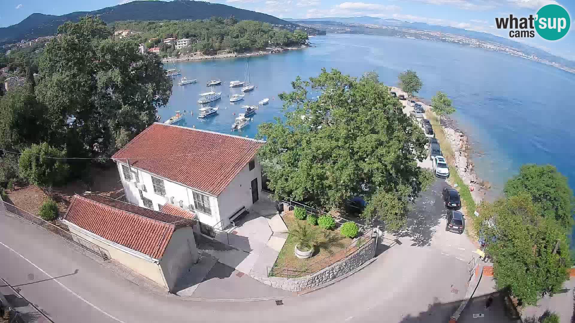 Webcam Ika Hafen – LIVE Blick auf den Hafen und die Lichter von Opatija