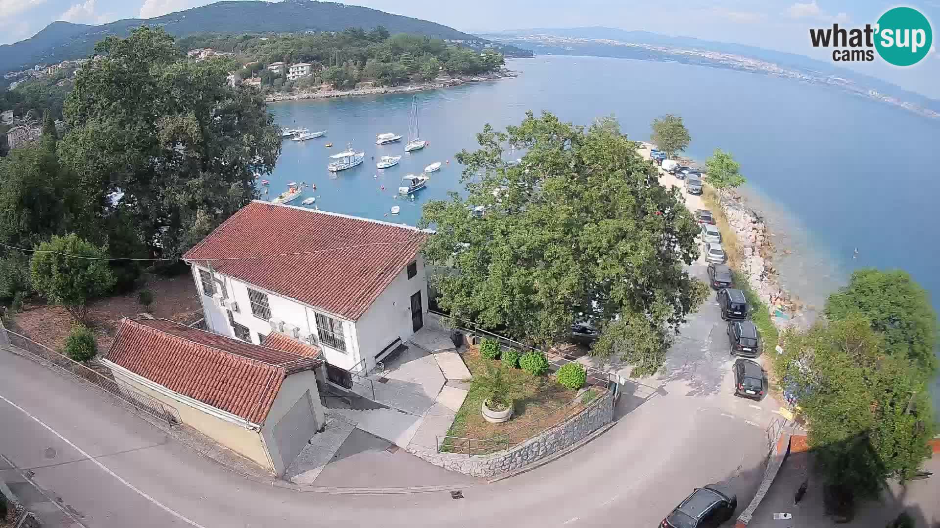 Webcam port d’Ika – Vue en direct et lumières d’Opatija