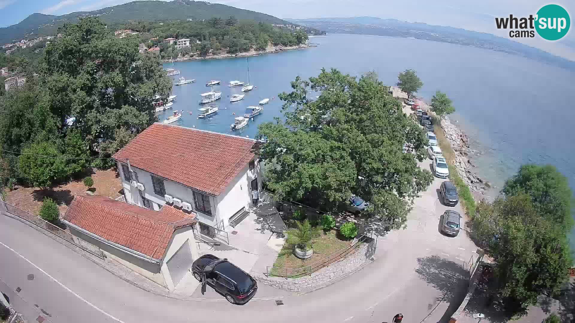Webcam Ika Hafen – LIVE Blick auf den Hafen und die Lichter von Opatija