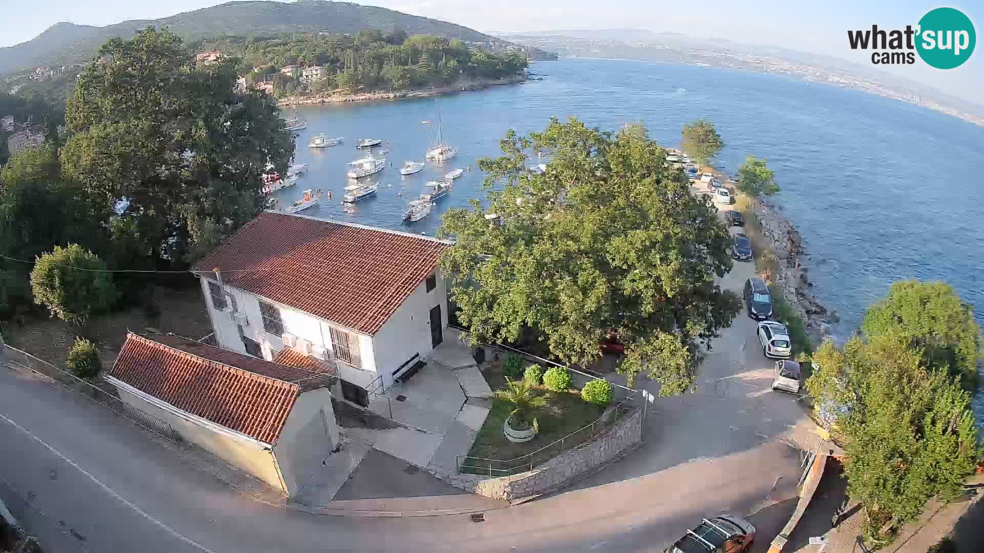 Webcam Ika Hafen – LIVE Blick auf den Hafen und die Lichter von Opatija