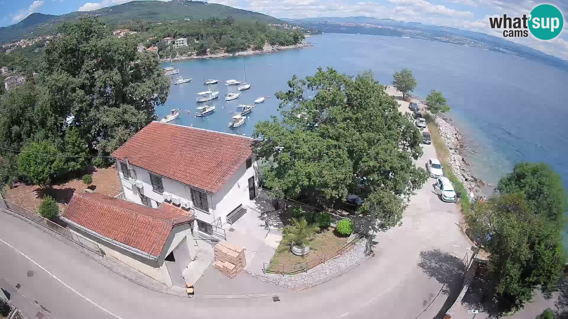 Webcam Ika Hafen – LIVE Blick auf den Hafen und die Lichter von Opatija