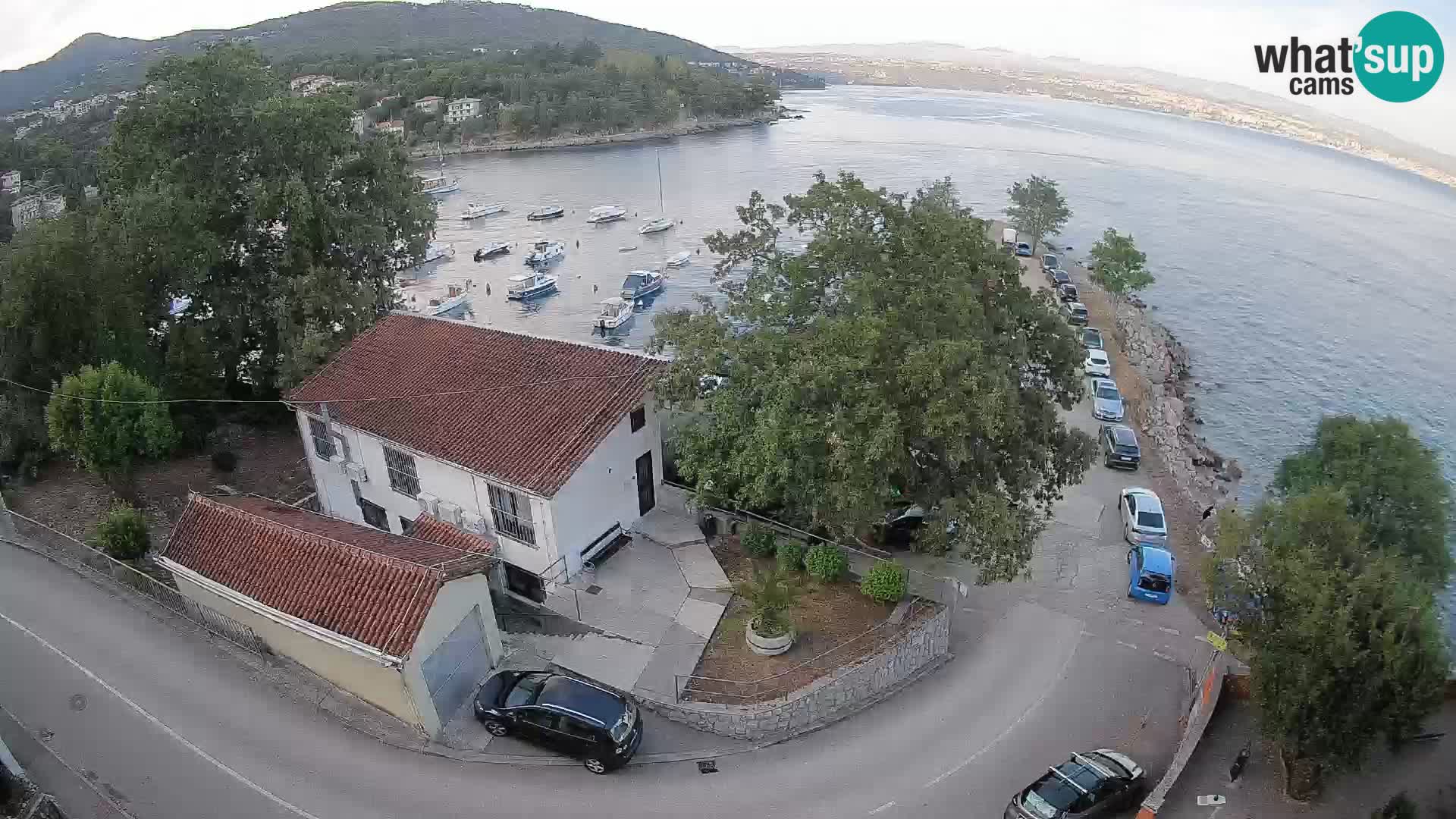 Webcam Ika Hafen – LIVE Blick auf den Hafen und die Lichter von Opatija
