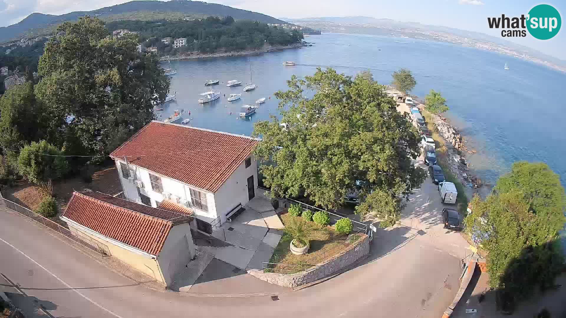 Webcam Ika Hafen – LIVE Blick auf den Hafen und die Lichter von Opatija