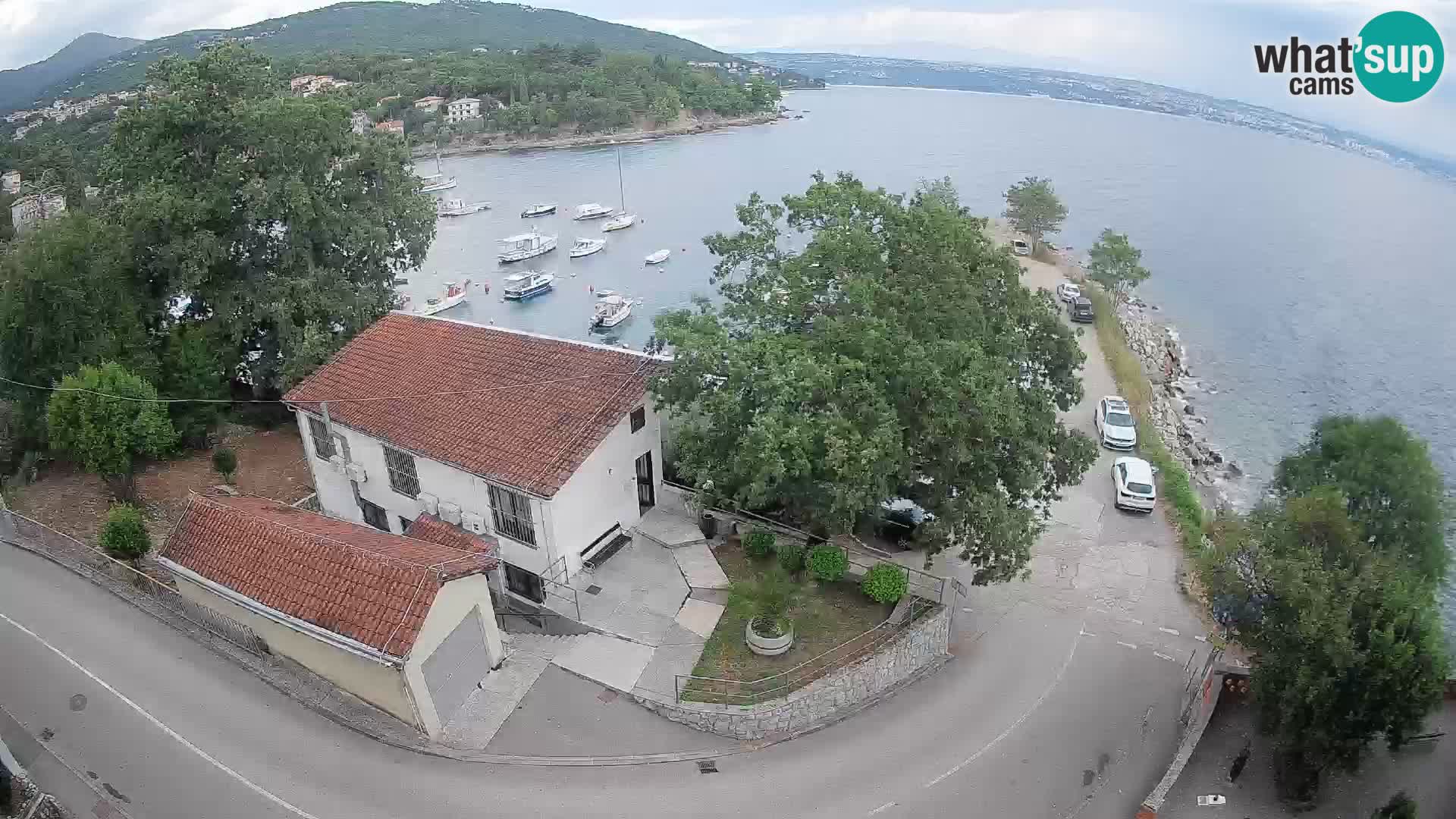 Webcam Ika Hafen – LIVE Blick auf den Hafen und die Lichter von Opatija