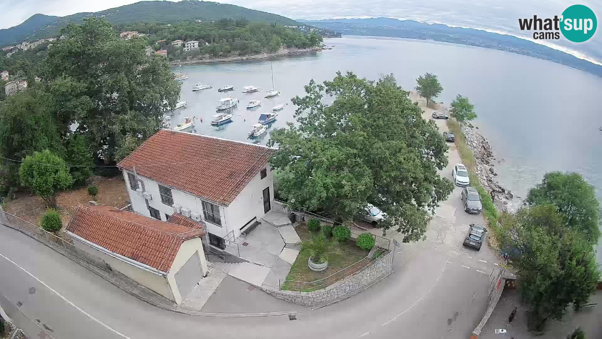 Webcam Ika Hafen – LIVE Blick auf den Hafen und die Lichter von Opatija