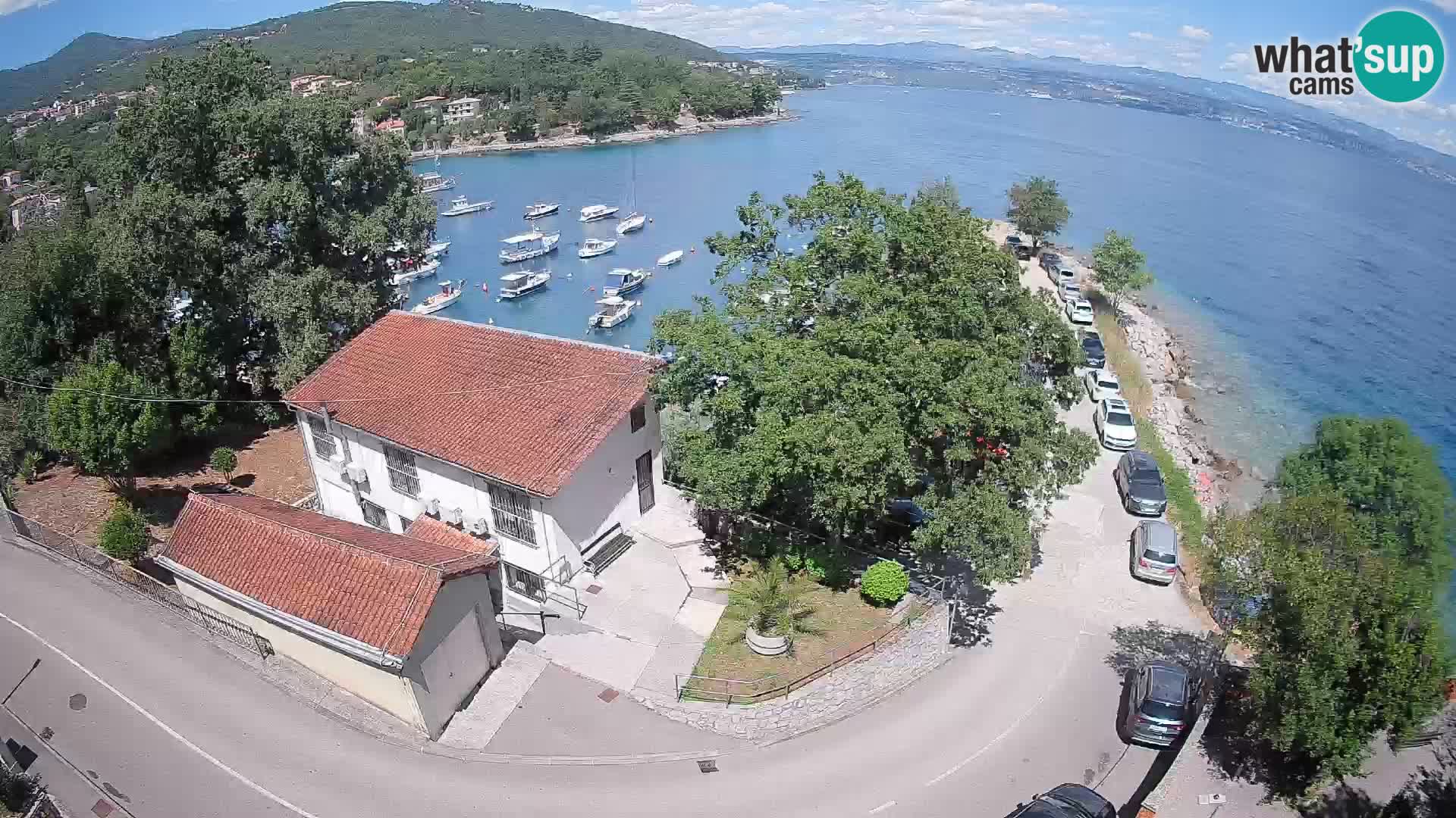 Webcam Ika Hafen – LIVE Blick auf den Hafen und die Lichter von Opatija