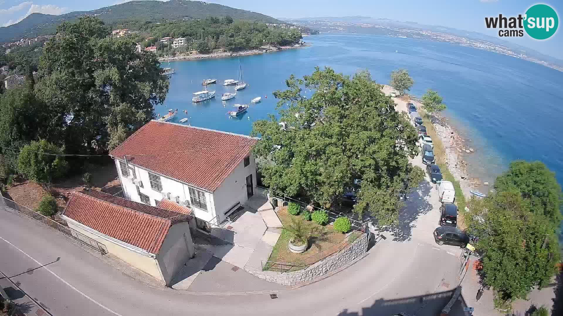 Webcam Ika Hafen – LIVE Blick auf den Hafen und die Lichter von Opatija