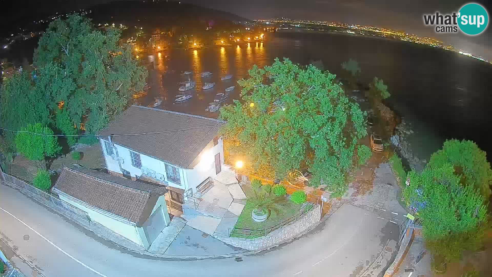 Webcam Ika Hafen – LIVE Blick auf den Hafen und die Lichter von Opatija